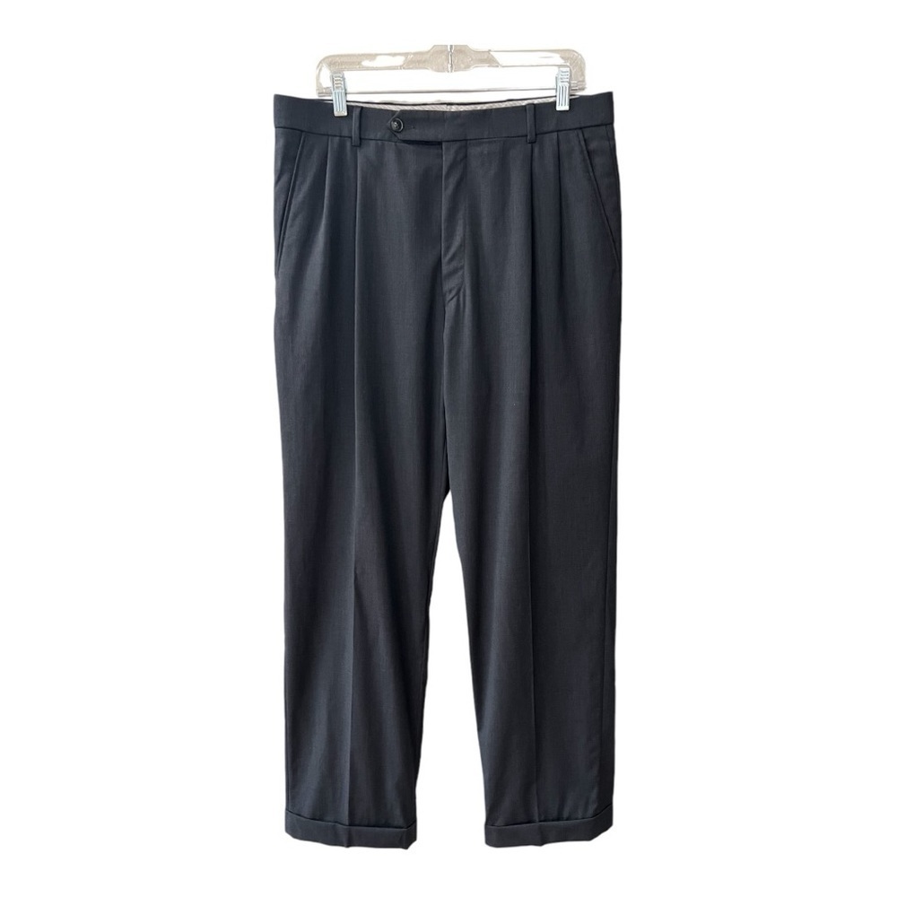 Ballin Classic 100% Wool Dress Pants Size 34/37 Men